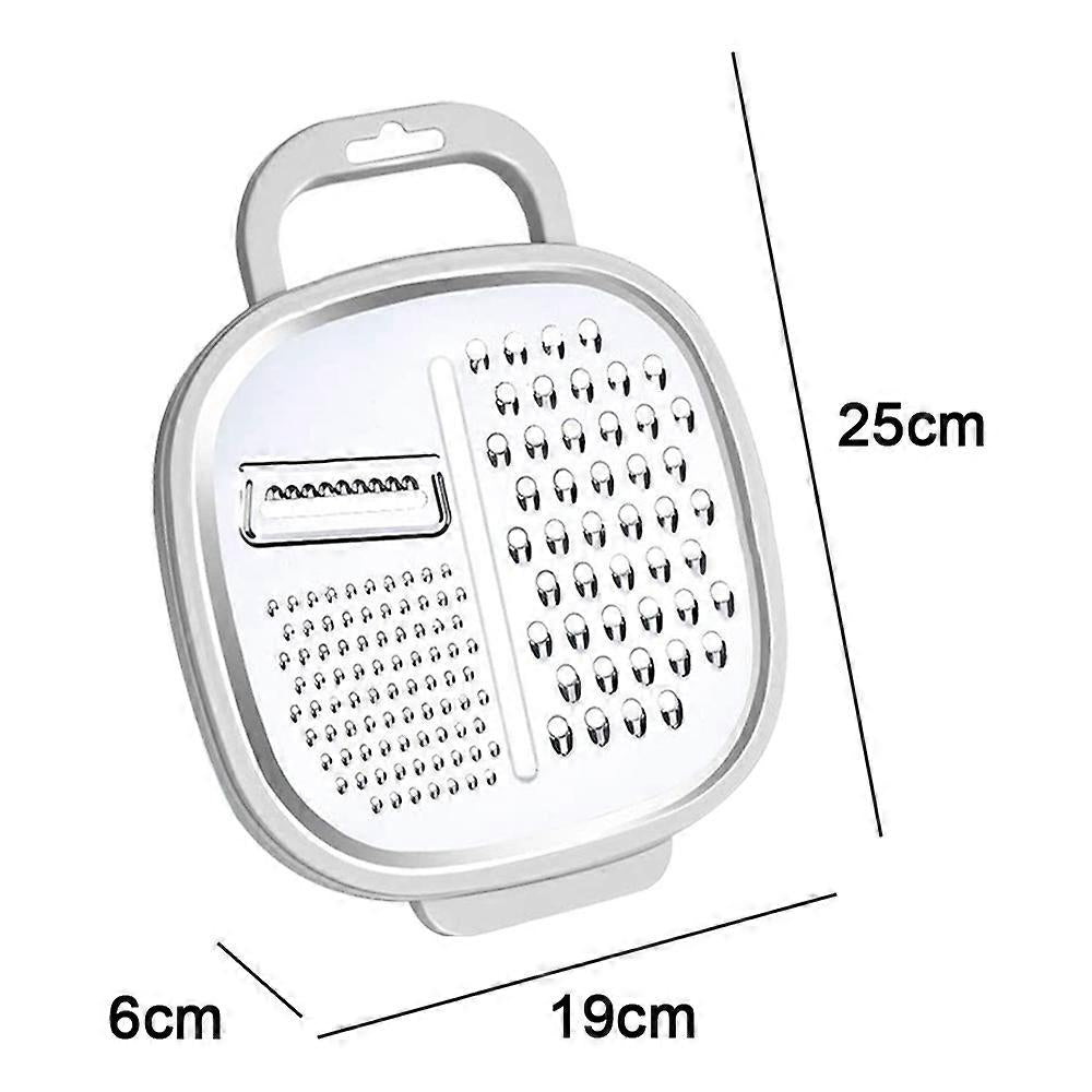 4-in-1 Multi Grater – With Case & Plastic Cover