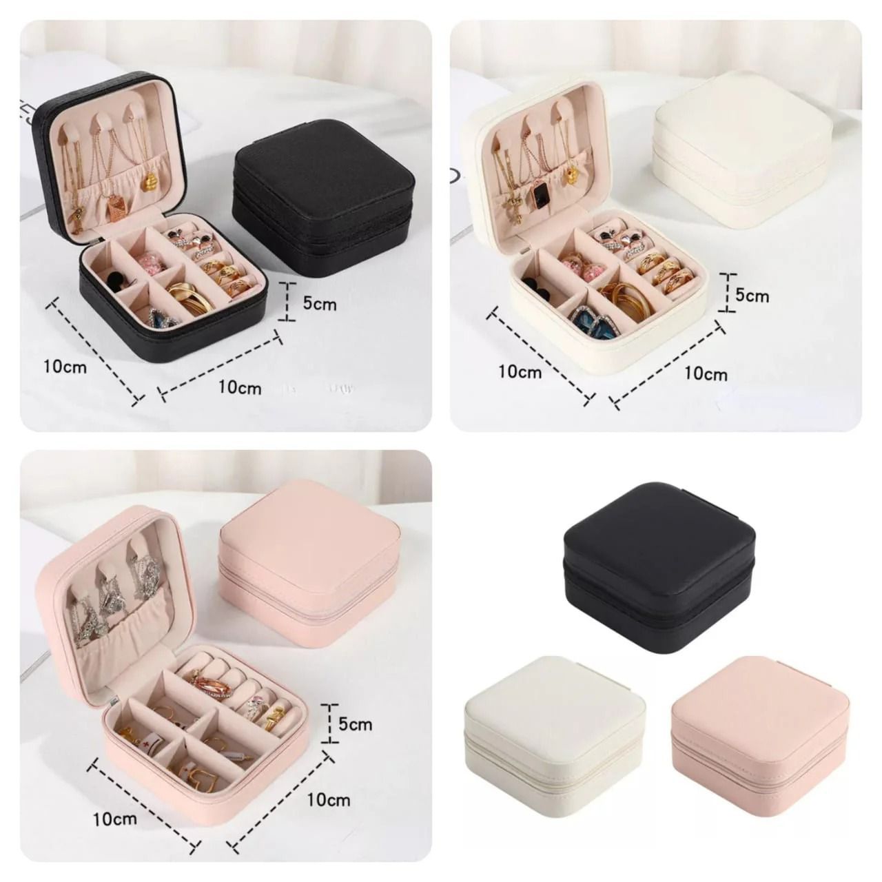 Mini Jewelry Storage Box – Portable & Elegant