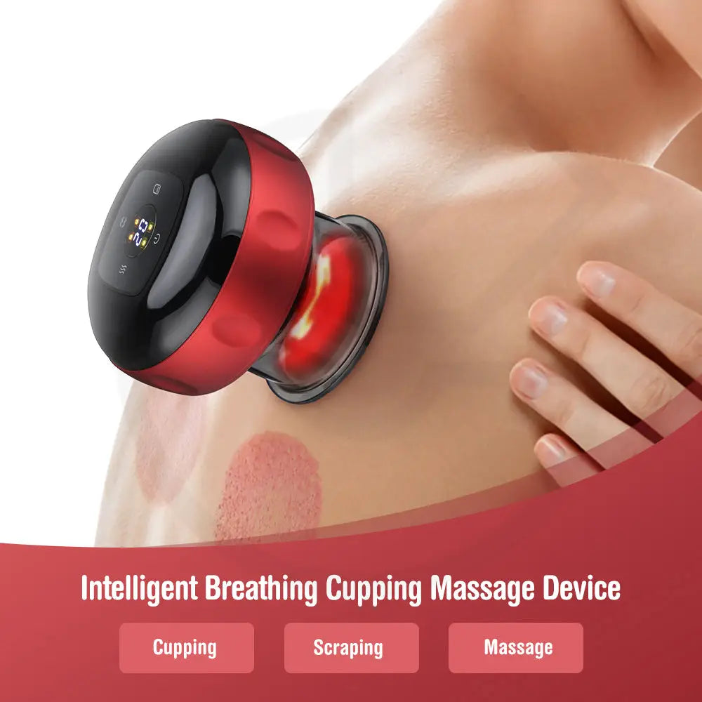 Smart Electric Cupping Therapy Massager – Pain Relief & Muscle Relaxation