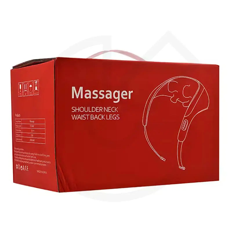 Electric Shoulder, Neck & Back Massager with Heat Therapy
