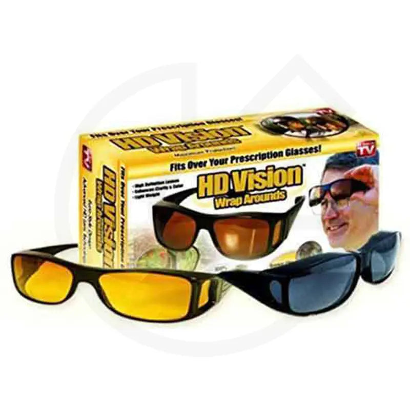 2-in-1 HD Vision Driving Glasses Set