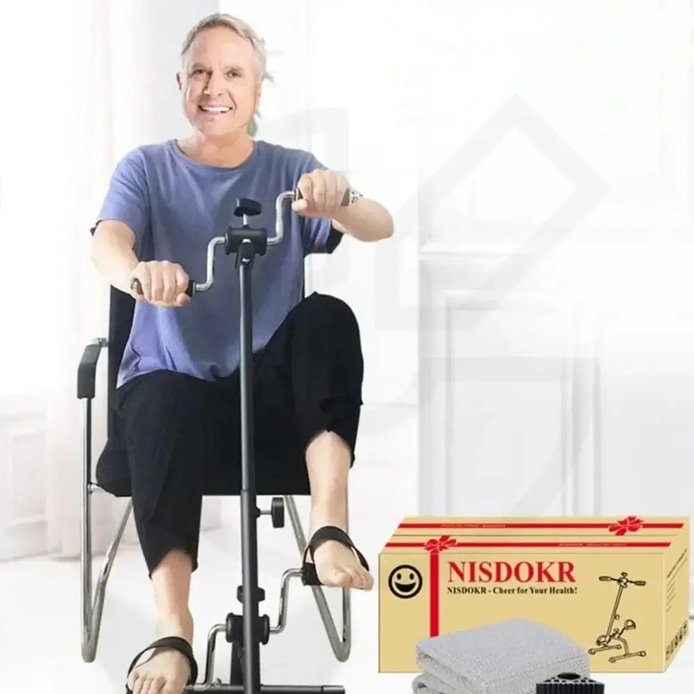 Pedal Exerciser Bike Hand Arm Leg And Knee Peddler Adjustable