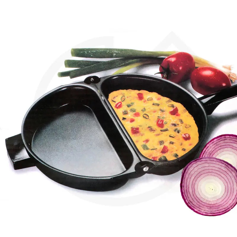 Non-Stick Folding Omelet Frying Pan