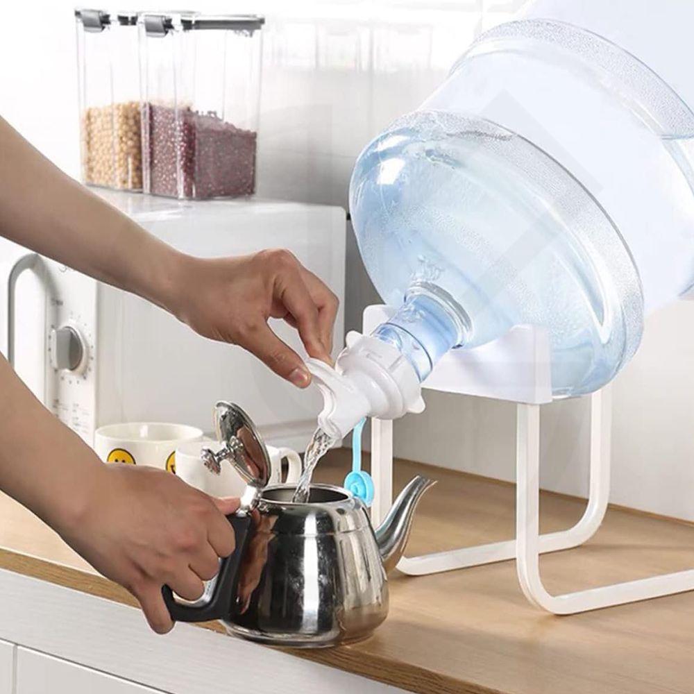 Water Bottle Stand with Nozzle