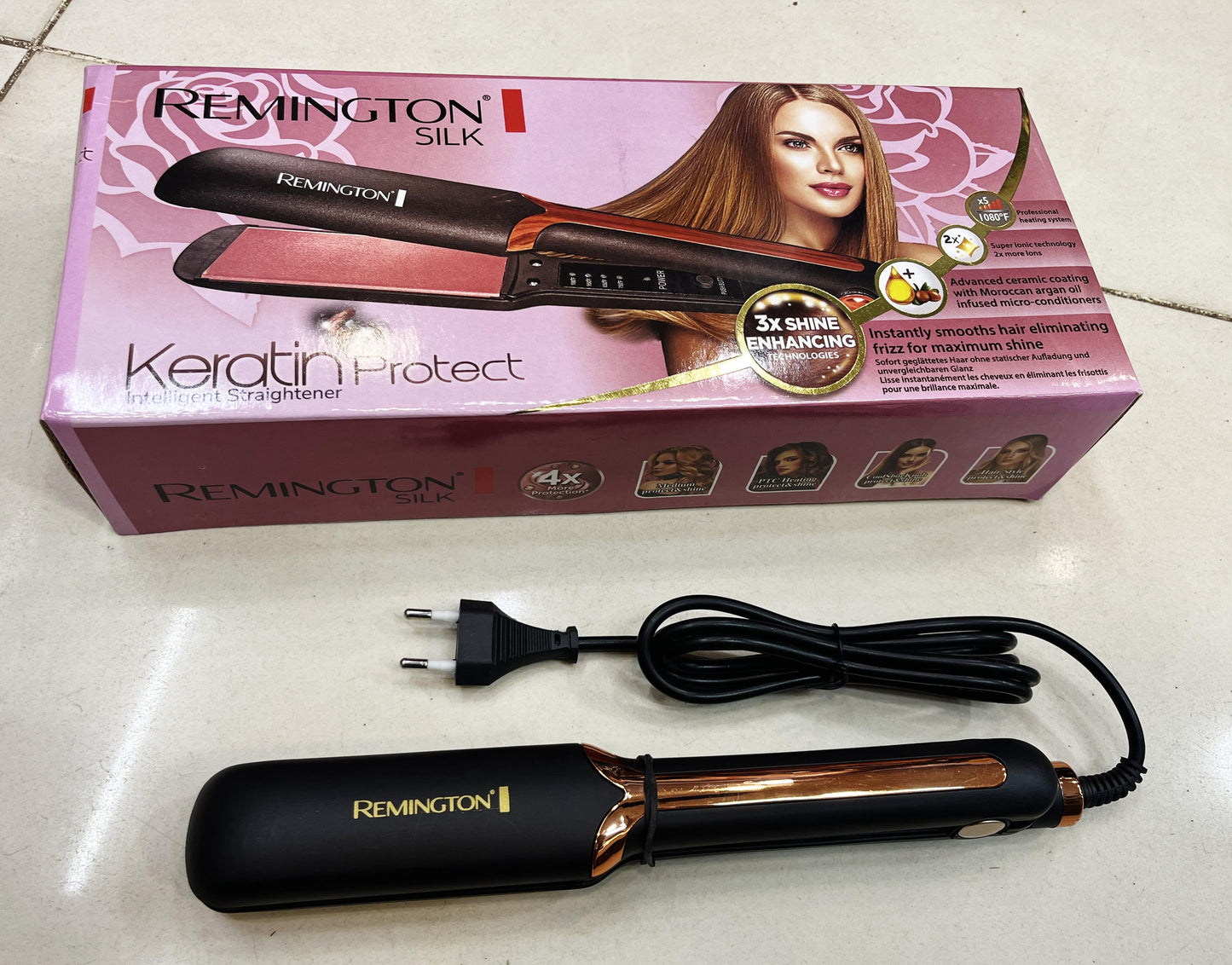 Remington Keratin Protect Hair Straightener – FR-2025