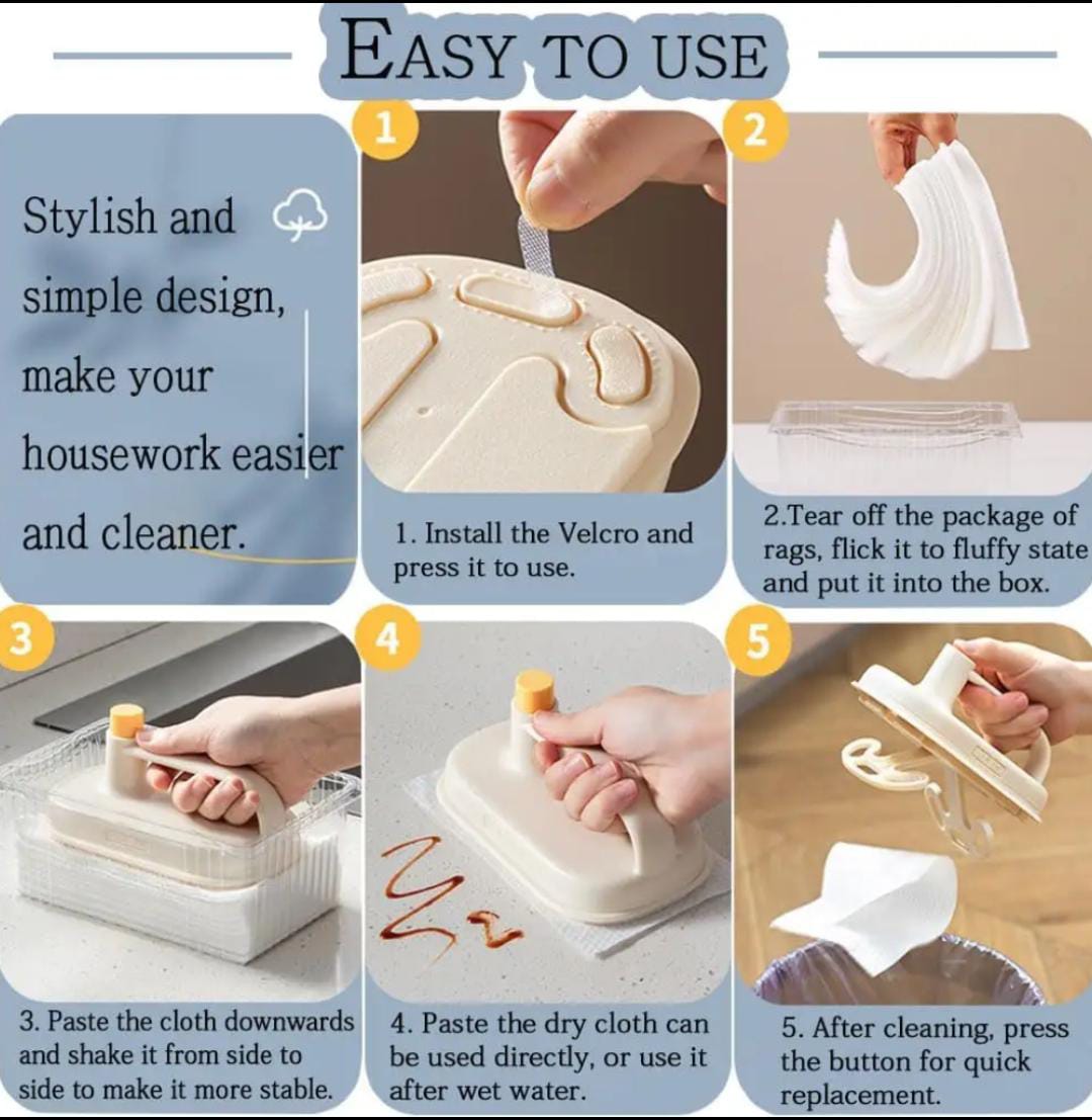 Kitchen Cleaning Brush – Multipurpose Stain & Grease Remover