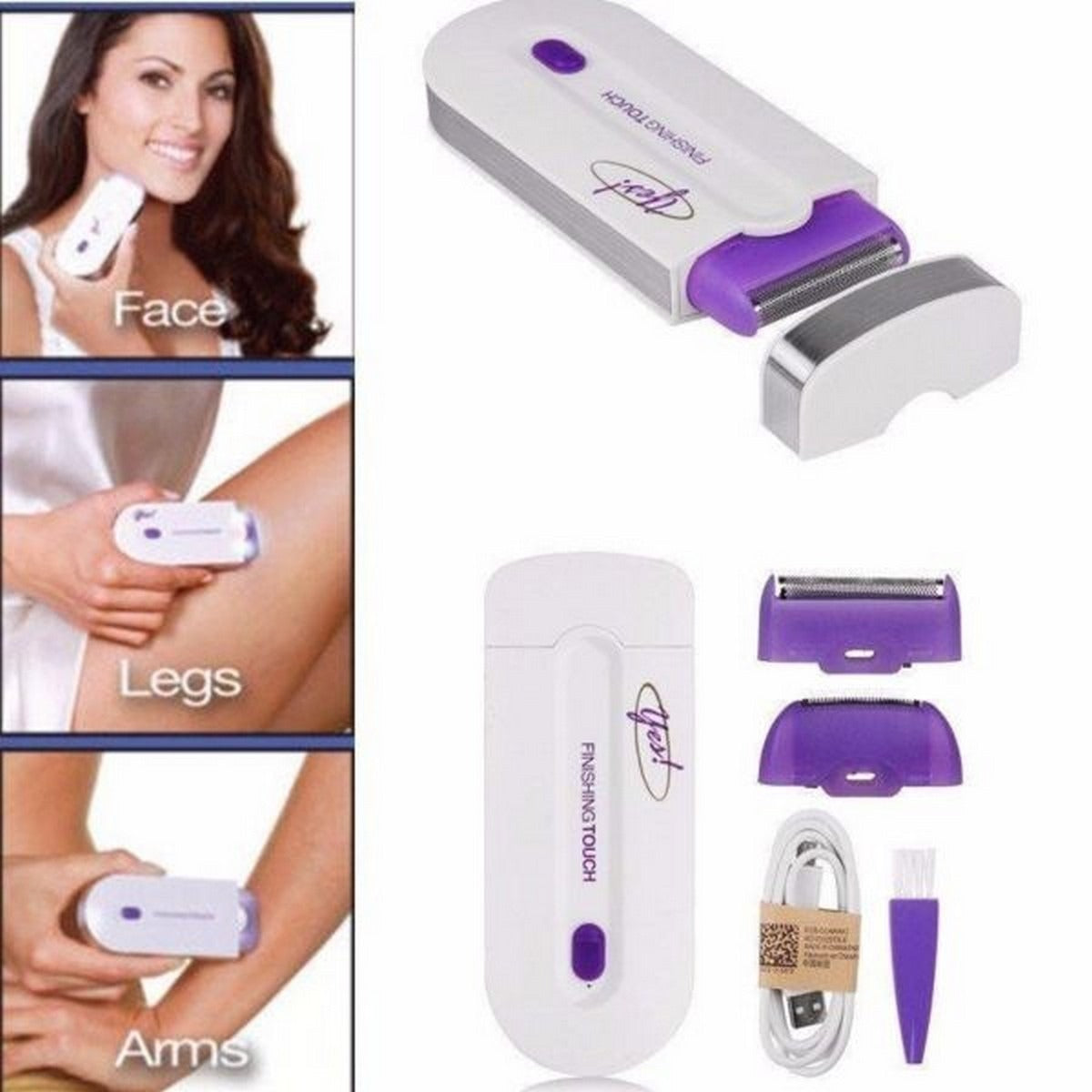 Yes Finishing Touch Hair Remover – Face, Arms & Legs