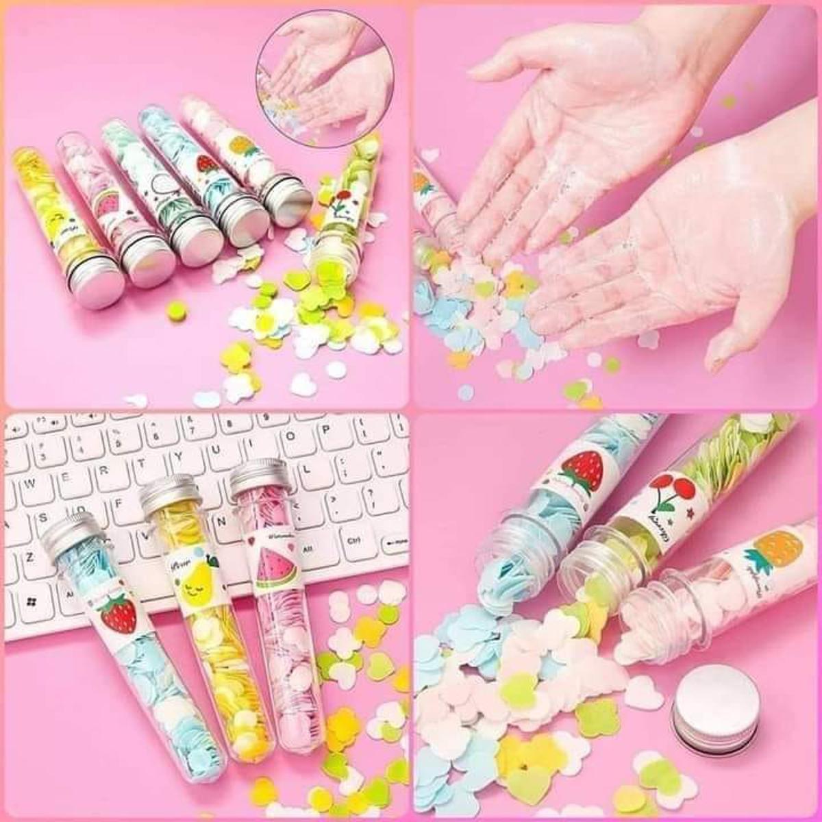 Tube Paper Soap – Portable & Convenient