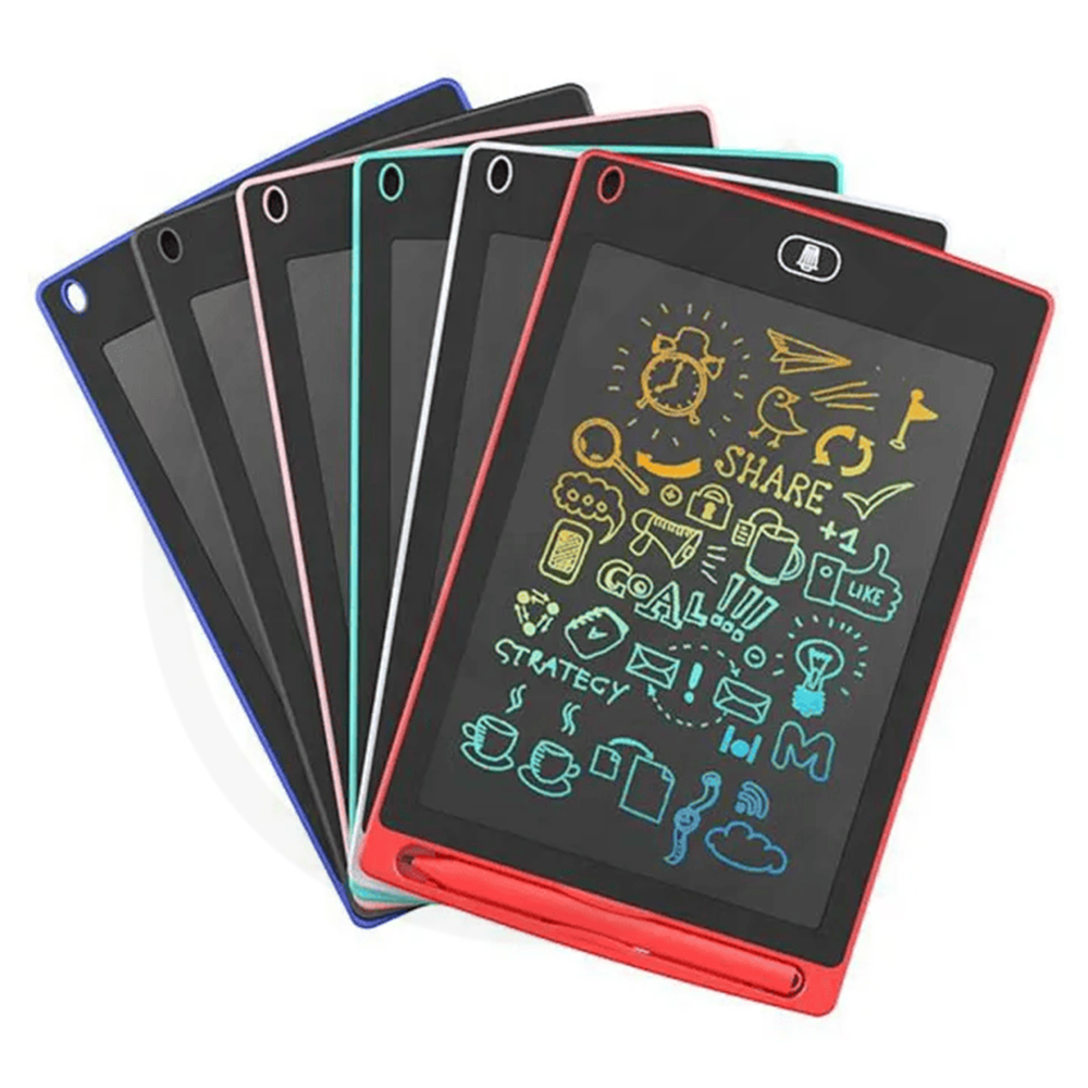 Multi Color Kids Paperless Electric Cell Operate Writing Tablet  Multi color 8.5inch  HIGH QUALITY