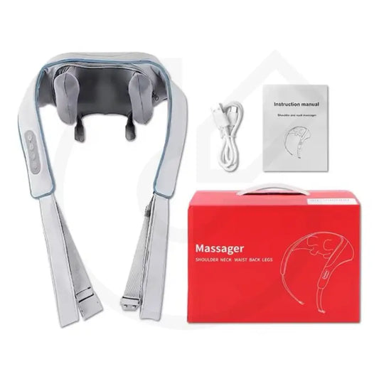 Electric Shoulder, Neck & Back Massager with Heat Therapy