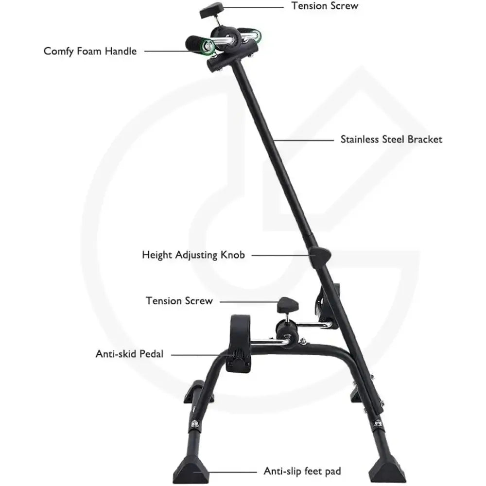 Pedal Exerciser Bike Hand Arm Leg And Knee Peddler Adjustable