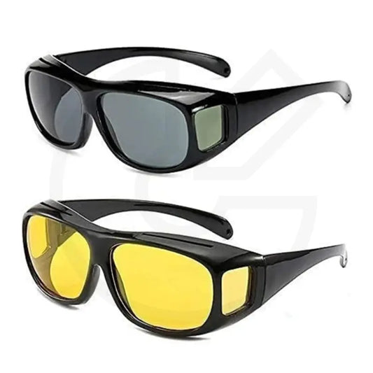 2-in-1 HD Vision Driving Glasses Set