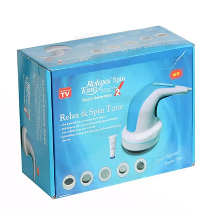 Relax & Spin Tone Slimming and Massager Machine – 5 in 1