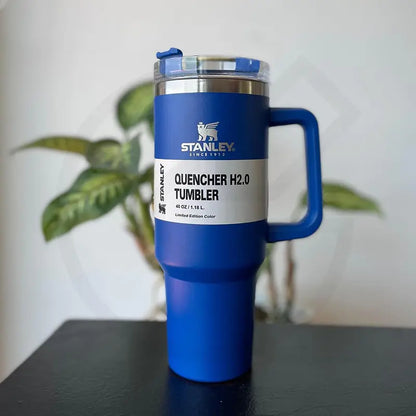 40oz Lavender Tumbler with Handle & Lid – Stainless Steel, Insulated Travel Mug for Hot & Cold Drinks