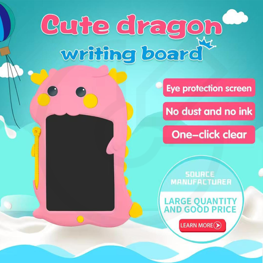 Unleash Creativity! 10" Kids Writing Tablet with Comic Design | Endless Fun & Learning for Little Artists  | Perfect Gift for Kids 