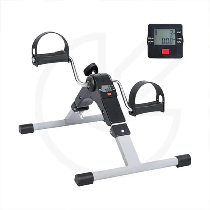 Foldable Mini Cycle Arm And Leg Exercises with digital meter.