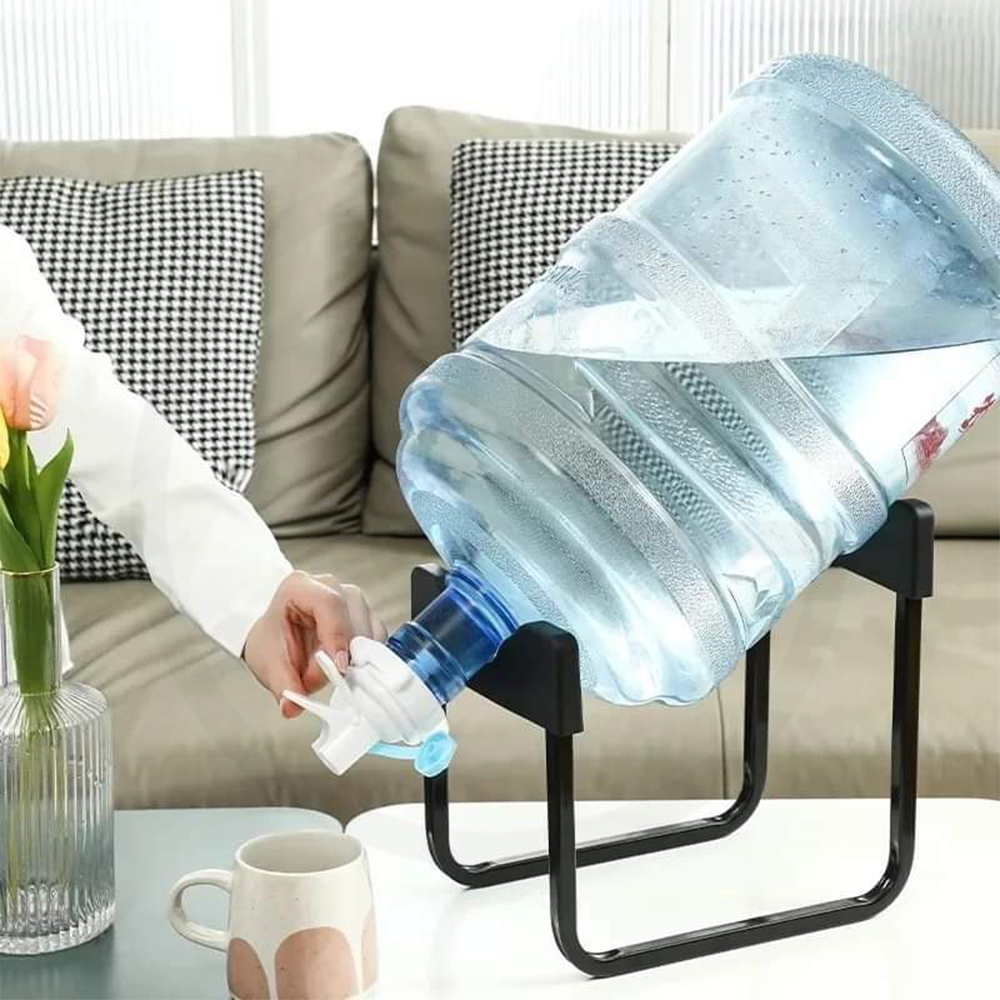 Water Bottle Stand with Nozzle