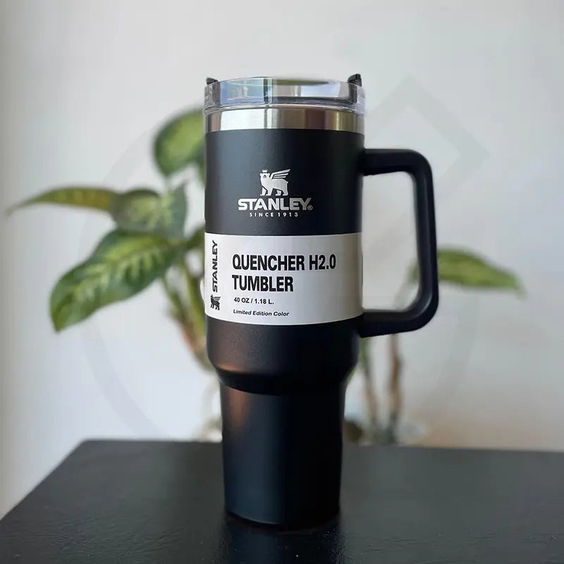 40oz Lavender Tumbler with Handle & Lid – Stainless Steel, Insulated Travel Mug for Hot & Cold Drinks