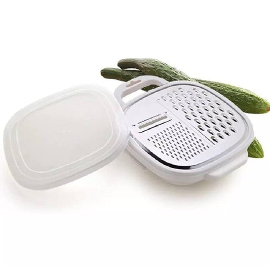 4-in-1 Multi Grater – With Case & Plastic Cover