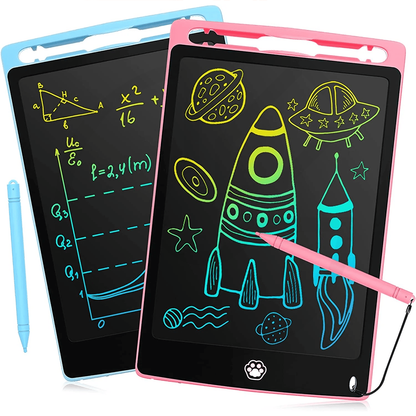 Multi Color Kids Paperless Electric Cell Operate Writing Tablet  Multi color 8.5inch  HIGH QUALITY