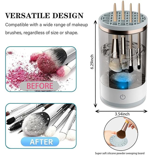 Makeup Brush Cleaner – Electric Automatic Washer & Dryer
