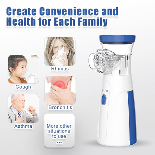 Mash Nebulizer Inhaler – Mini Silent Steam Humidifier (Adult & Kids)