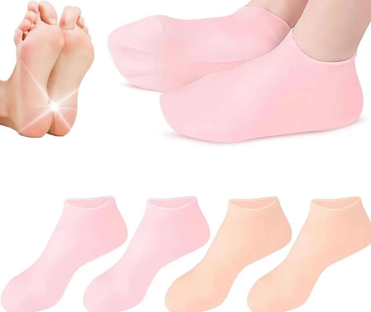Silicone Gel Socks – Foot Care Moisturizing Socks