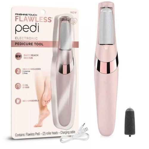 2-in-1 Rechargeable Pedicure Callus Remover – Dual Speed